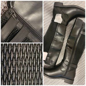 🆕️ JustFab - Black Flat Knee High Boot